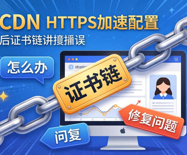 CDN HTTPS加速配置后证书链报错？这些解决办法你得知道