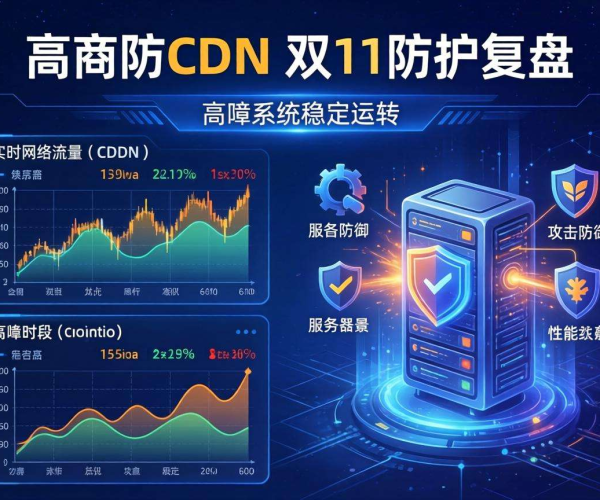 电商高防CDN双11防护复盘：成效、问题与未来优化策略