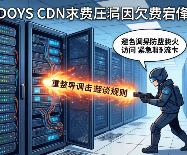 DDoS攻击致CDN欠费？掌握这些避免策略让你不再烦恼