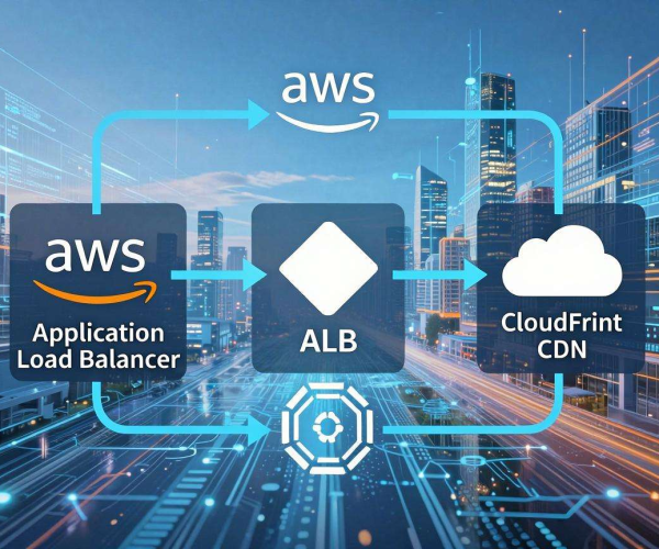 2026 AWS ALB+CloudFront架构学习：CDN配合负载均衡架构设计图解析