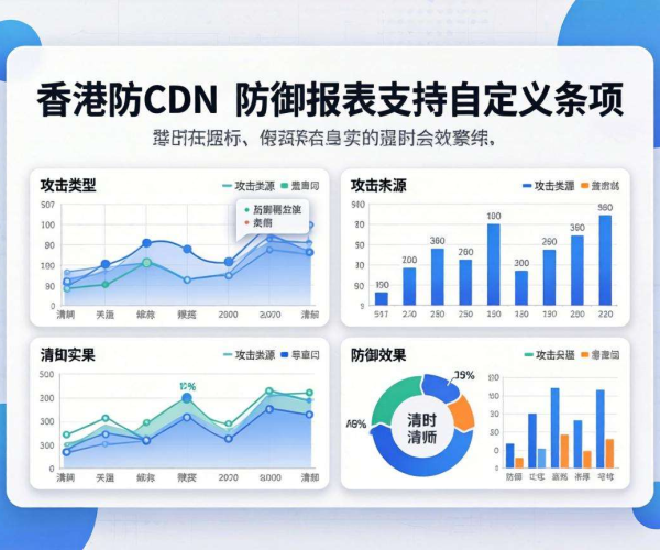 香港高防CDN防御报表：是否支持自定义字段引发关注