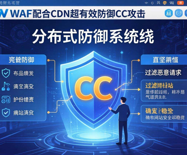CDN能否防CC攻击？结论：与WAF配合是关键