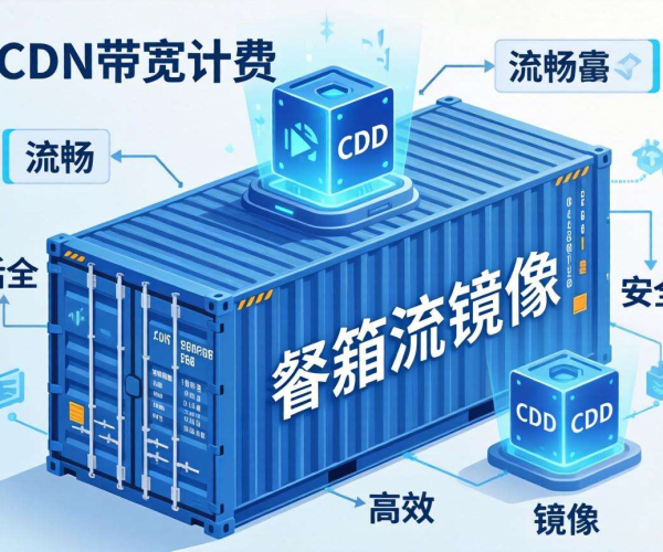 CDN按带宽计费：为容器镜像提供高效低成本内容分发方案