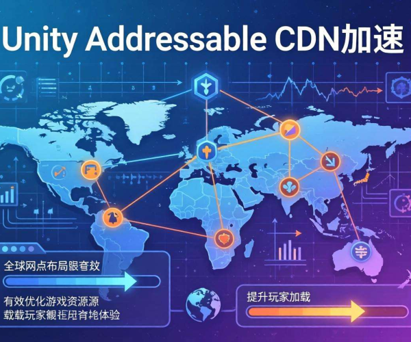 游戏CDN加速Unity Addressable，提升游戏资源加载效率与体验