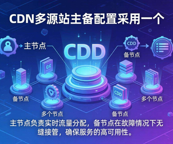 CDN多源站主备配置：保障内容分发稳定与高效的关键策略