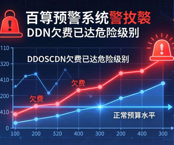 DDoS攻击致CDN欠费？掌握预算预警应对策略刻不容缓