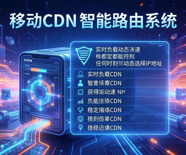 移动屏蔽CDN的智能路由能否按实时负载返回IP