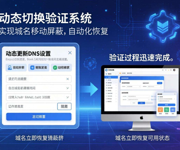 域名移动屏蔽自动化恢复：一键切换验证的实现方法