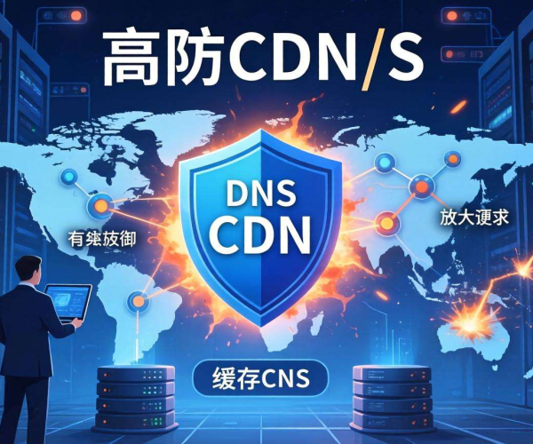 高防CDN防御DNS放大攻击：是否支持DNS请求缓存解析