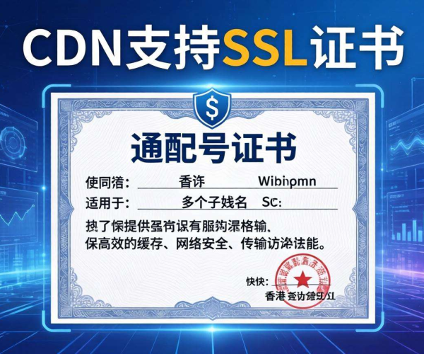 香港CDN是否支持SSL通配符证书？一文带你了解