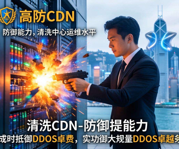 香港高防CDN防御能力与清洗中心运维水平深度剖析