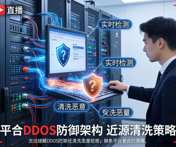 直播平台DDoS防御架构：近源清洗技术的关键作用与实践策略