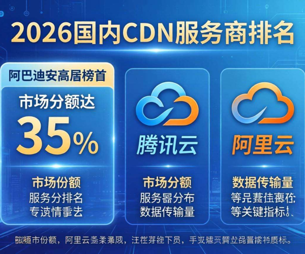 2026年国内CDN服务商排名揭晓，谁能拔得头筹？