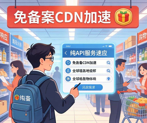 免备案CDN加速纯API服务效果究竟如何?实测揭秘!