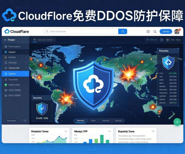 Cloudflare DDoS防护免费版够用吗？2026实测数据揭秘 博客掘金