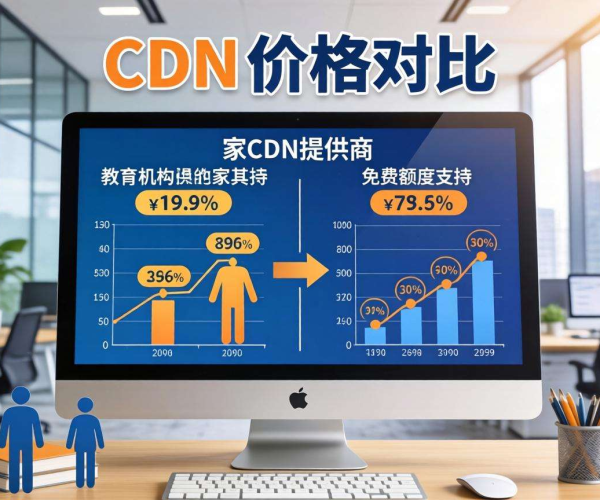 海外CDN哪家对教育机构提供免费额度支持？价格对比来了