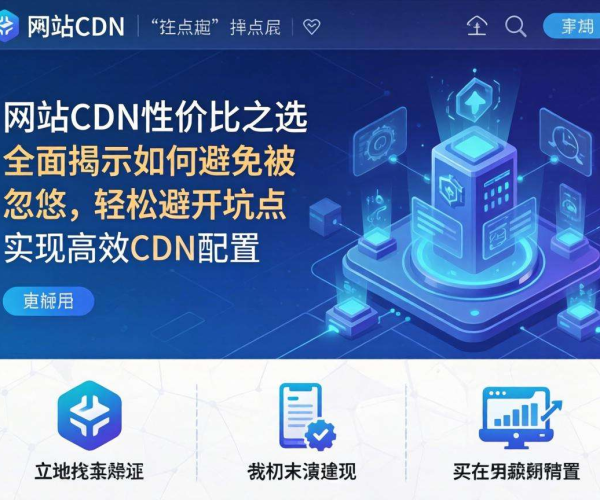 小网站CDN选择攻略：高性价比之选与避坑要点全揭秘