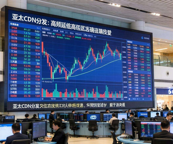 亚太CDN助力金融交易，实现行情数据低延迟快速分发