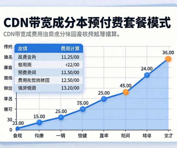 国内免备案CDN的带宽成本是否支持按预付费套餐