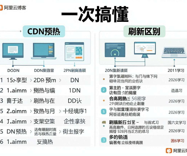 图解阿里云:2026图文学习搞懂CDN预热和刷新区别