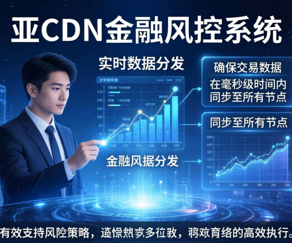 亚太CDN助力金融风控实现实时数据高效分发