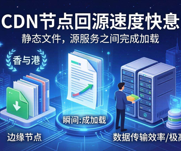 香港CDN回源速度究竟如何？聚焦静态文件回源情况