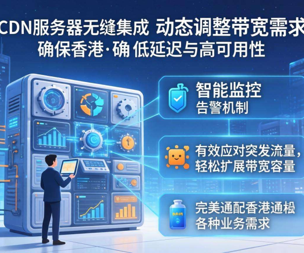香港免备案CDN的带宽是否支持按需弹性伸缩监控告警