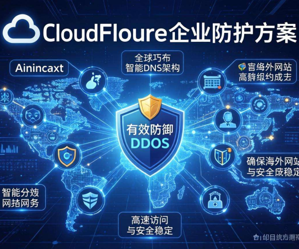 海外DDoS防护优选：Cloudflare企业版助力业务安全稳定运行