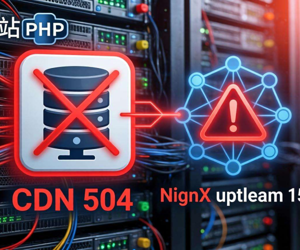 CDN 504错误：是源站PHP执行超时还是Nginx upstream超时？