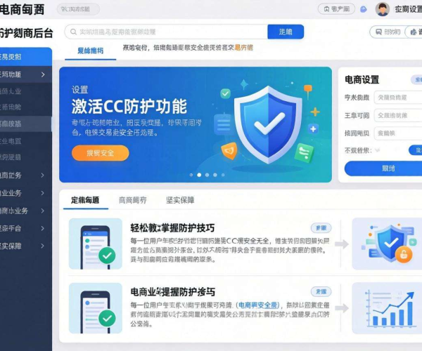 电商网站CC防护教程：从原理到实操全攻略