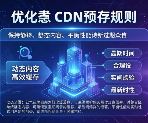CDN缓存规则设置技巧大揭秘，提升网站性能就这么做
