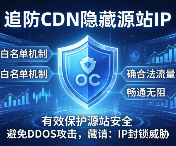 高防CDN隐藏源站IP：加白是保障网络安全的必要之举