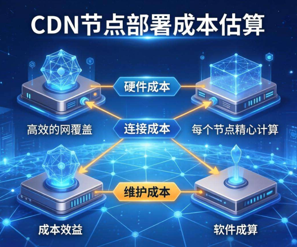 CDN节点部署成本估算：影响因素、方法与精准把控策略