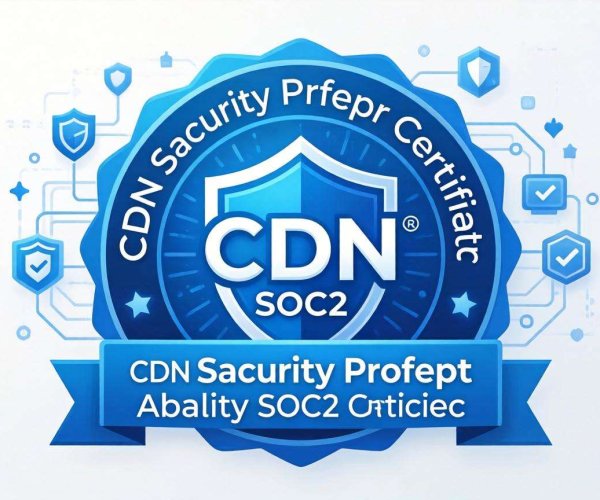 CDN安全防护能力获SOC2认证，为网络安全保驾护航