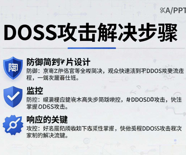 DDoS攻击解决步骤全解析：从识别到防御的实用指南