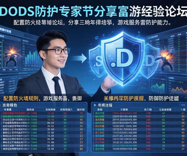 游戏服务器DDoS防护经验大揭秘：论坛分享实用策略与技巧