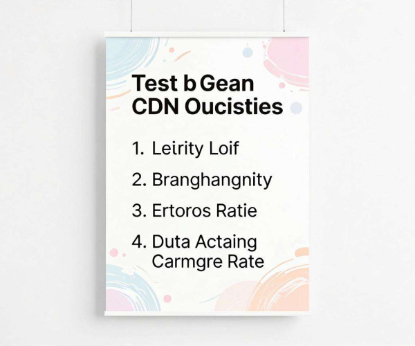 海外业务CDN加速方案设计关键指标checklist打印版挂墙参考