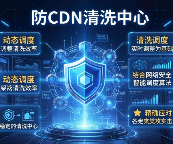 香港高防CDN清洗中心能否支持按清洗效率动态调度