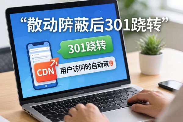 域名移动屏蔽后利用CDN实现301跳转的方法