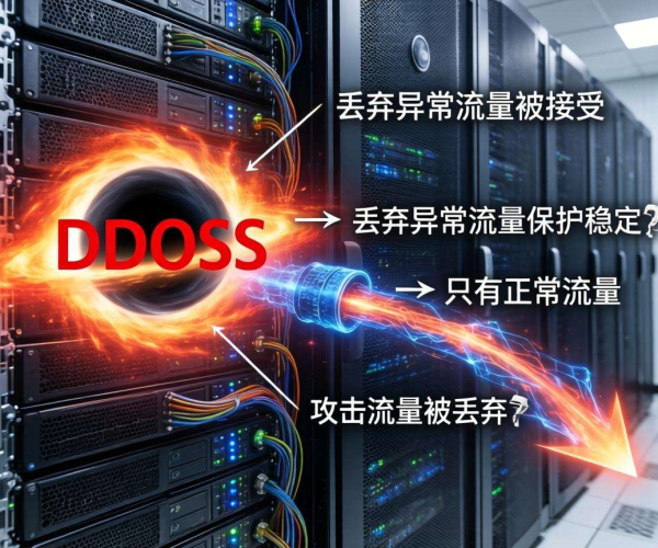 DDoS攻击防护：流量清洗原理与黑洞阈值的关键作用