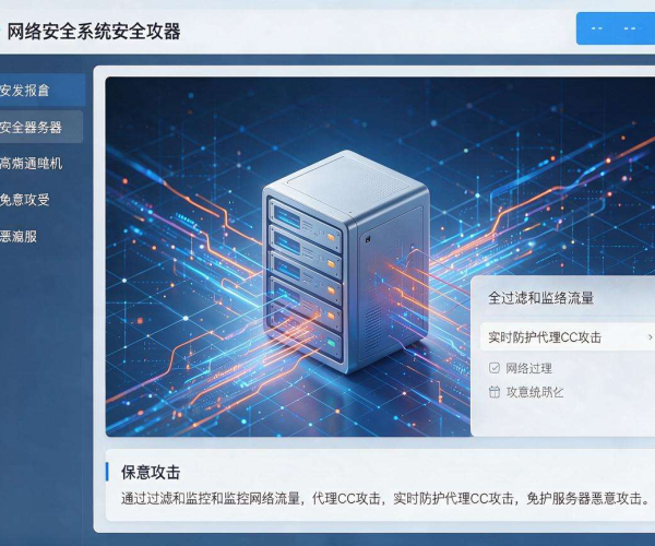 代理层CC攻击防护核心策略 筑牢业务访问安全屏障