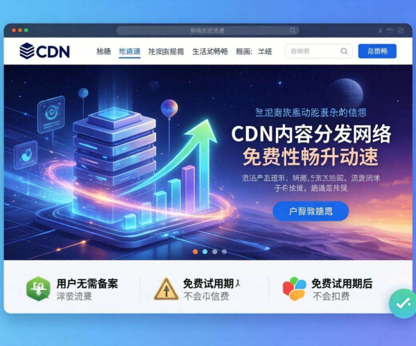 免备案CDN免费试用到期后是否会扣费？一文为你解惑