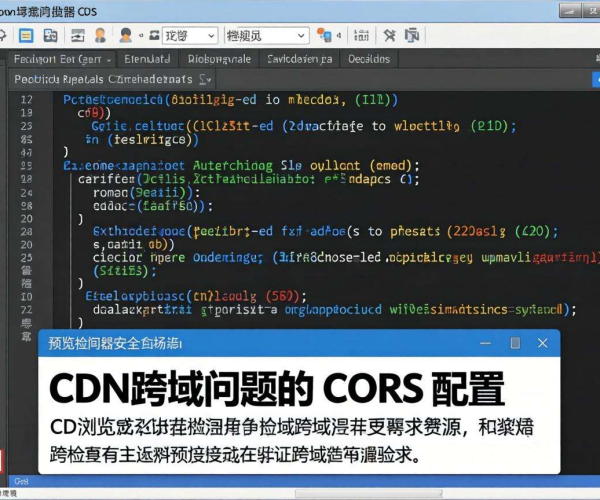 CDN跨域问题解决：CORS配置代码详解与应用