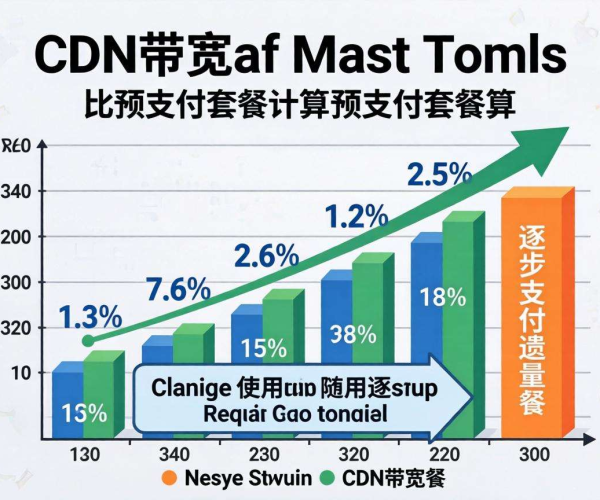 国内免备案CDN带宽成本能否支持按预付费套餐模式？