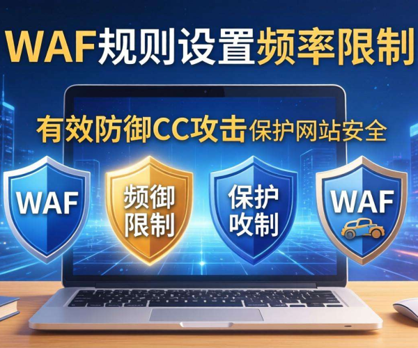 CC攻击防护：WAF规则设置频率限制的关键要点与策略