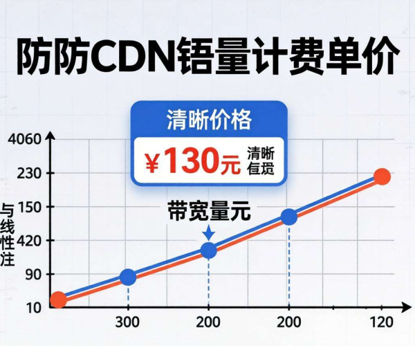 高防CDN按量计费单价揭秘：看看究竟是多少？