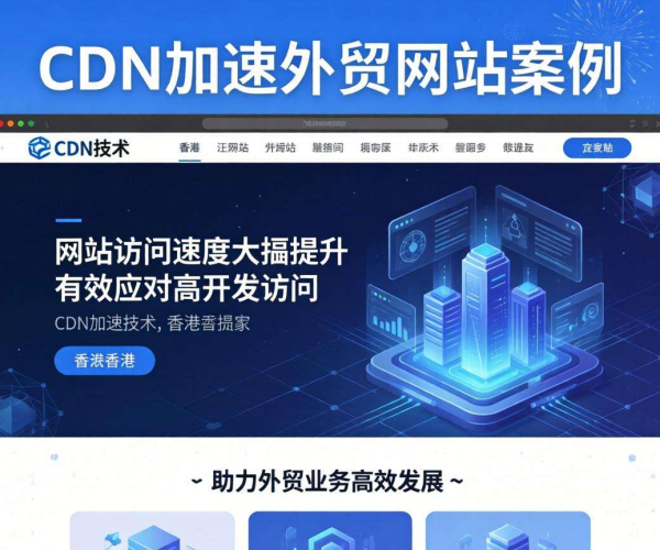 香港CDN助力外贸网站：加速效果与成功案例解析
