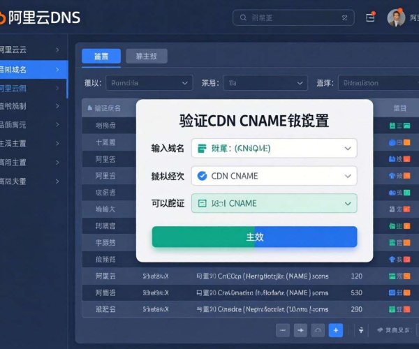 CDN CNAME配置后：用阿里云DNS解析确认生效的方法与要点