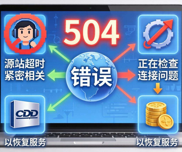 CDN 504错误是否意味着源站超时？深度剖析背后真相