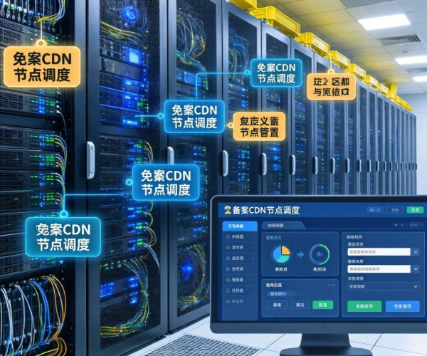 国内免备案CDN的节点调度能否支持自定义
